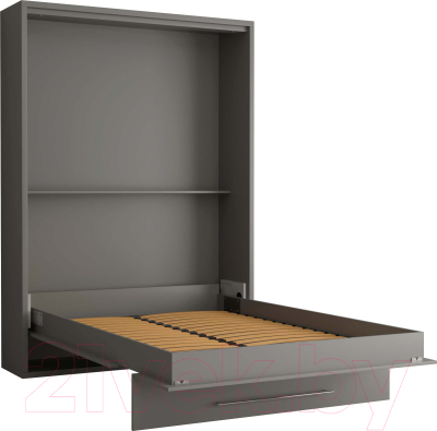 Шкаф-кровать трансформер Макс Стайл Mykonos 36мм 140x200 (Egger серый пыльный U732 ST9)
