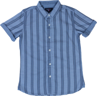 Рубашка детская Isee UN-72553B (р.38, синий) - 