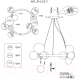 Миниатюра изображения товара Люстра Aployt Letizia APL.314.03.11
