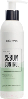 Кондиционер для волос GreenMade Sebum Control Для жирных у корней и сухих на кончиках волос (200мл)