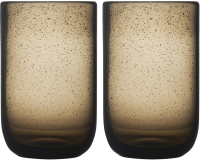 Набор стаканов Liberty Jones Flowi / LJ0000211 (2шт, серый) - 