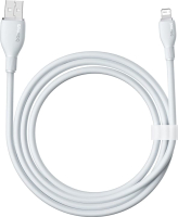 Кабель Baseus Pudding USB to iP 2.4A / P10355700221-01 (2м, белый) - 