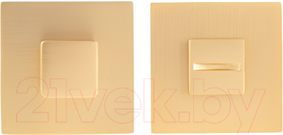 Фиксатор дверной защелки Code Deco Slim WC-3016-GMS