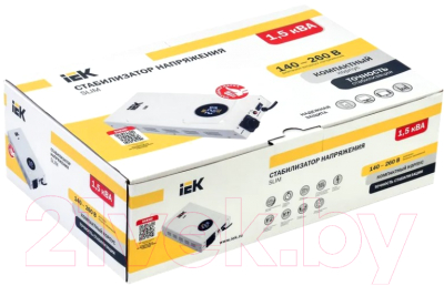 Стабилизатор напряжения IEK Slim IVS22-1-D15-09