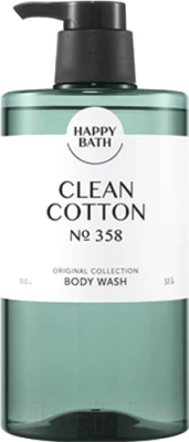 Гель для душа Happy Bath Original Collection Clean Cotton (910г)