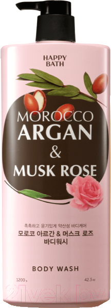 Гель для душа Happy Bath Morocco Argan&Musk Rose Body Wash