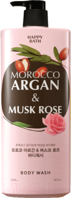 Гель для душа Happy Bath Morocco Argan&Musk Rose Body Wash (1.2л)