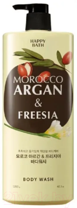 Гель для душа Happy Bath Morocco Argan&Freesia Body Wash