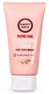 Пенка для умывания Happy Bath Tea Tree Acne Cleansing Foam (150г)