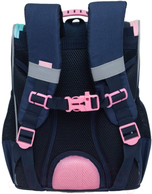 Школьный рюкзак Grizzly RAm-484-1 (синий)