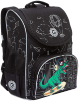Школьный рюкзак Grizzly RAm-485-1 (черный) - 