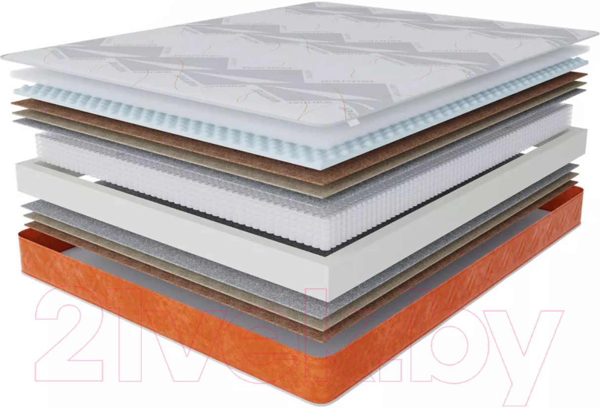 Матрас Stolline Престиж-Удачный в чехле Warmer 140x190