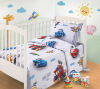 Комплект постельный для малышей Milanika Старт Детство (бязь) - 