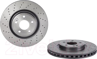 Тормозной диск Brembo 09B80751