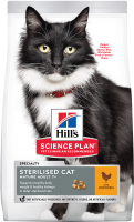 Сухой корм для кошек Hill's Science Plan Sterilised Cat Young Adult с тунцом / 607281 (300г) - 