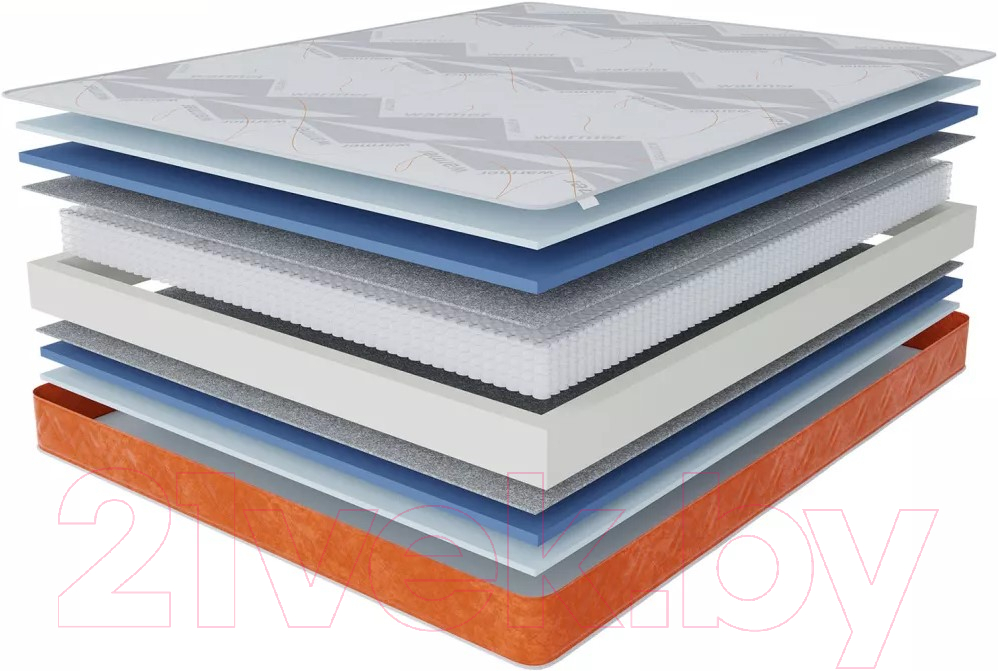 Матрас Stolline Семейный Warmer 140x190 (в чехле)