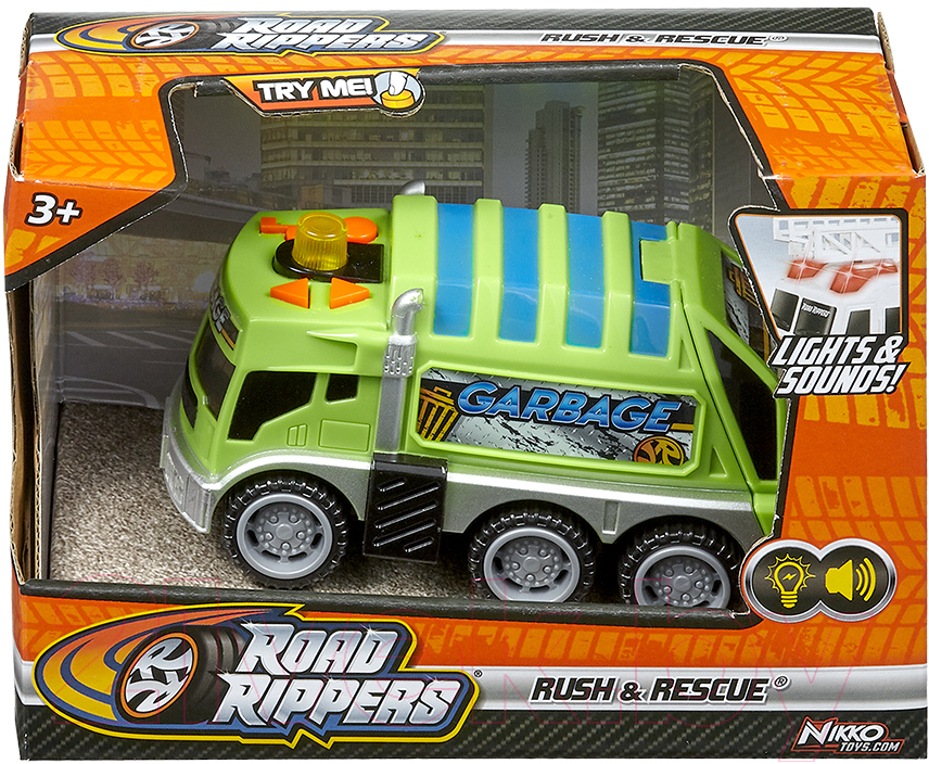 Мусоровоз игрушечный Nikko Rush & Rescue / 20133