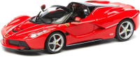 Масштабная модель автомобиля Bburago Ferrari – LaFerrari  Aperta / 18-36907RD (красный) - 