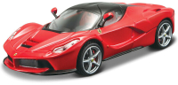 Масштабная модель автомобиля Bburago Ferrari LaFerrari / 18-36902RD (красный) - 