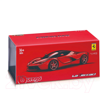 Масштабная модель автомобиля Bburago Ferrari LaFerrari / 18-36902RD (красный)