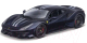 Масштабная модель автомобиля Bburago Ferrari 488 Pista / 18-26026BU (темно-синий) - 