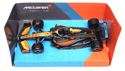 Масштабная модель автомобиля Bburago McLaren F1 MCL36 / 18-380634 (оранжевый)