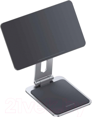 Держатель для смартфонов Baseus MagStable Series Magnetic Tablet Stand / B10460300811-01 (серый)