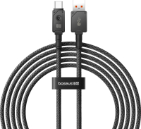 Кабель Baseus Unbreakable USB to Type-C 100W / P10355801111-01 (2м, черный) - 