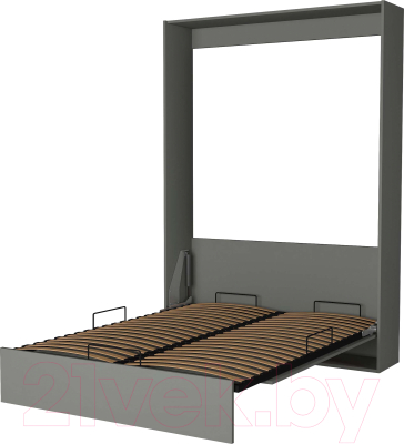 Шкаф-кровать трансформер Макс Стайл Dynamo 18мм 140x200 (Egger серый пыльный U732 ST9)