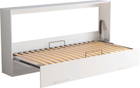 Шкаф-кровать трансформер Макс Стайл TNT 18мм 90x200 (Egger белый базовый W908 ST2) - 