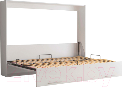 Шкаф-кровать трансформер Макс Стайл TNT 18мм 140x200 (Egger белый базовый W908 ST2)