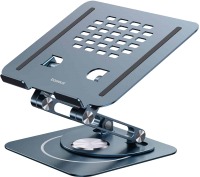 Подставка для ноутбука Baseus UltraStable Pro Rotatable and Foldable / B10059900811-01 (серый) - 