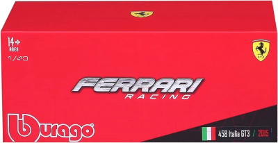 Масштабная модель автомобиля Bburago Ferrari – 458 Italia GT3 2015 / 18-36305