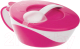 Набор посуды для кормления Canpol Миска с ложкой / 31/406 (350мл, розовый) - 