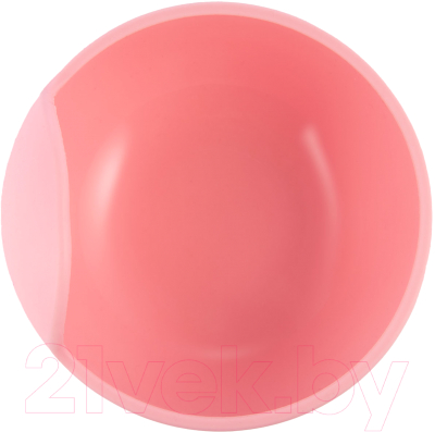 Тарелка для кормления Canpol Силиконовая на присоске / 51/400 (330мл, розовый)
