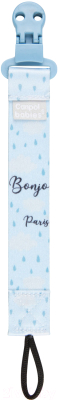 Держатель для пустышки Canpol Bonjour Paris / 51/026 (синий)