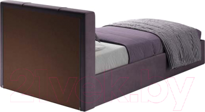 Односпальная кровать AMI Марсель (серый)