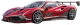 Масштабная модель мотоцикла Bburago Ferrari - 488 Challenge Evo 2020 / 18-36309 (красный) - 