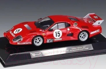 Масштабная модель автомобиля Bburago Ferrari – 512 BB II serie 1981 / 18-36308 (красный)