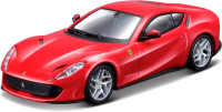 Масштабная модель автомобиля Bburago Ferrari – 812 Superfast / 18-36908 (красный) - 