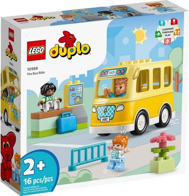 

Конструктор, Duplo Town Поездка на автобусе 10988
