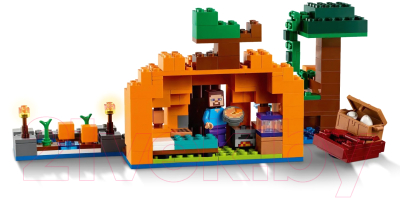 Конструктор Lego Minecraft Тыквенная ферма 21248