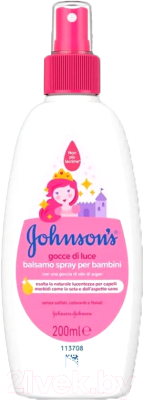 Спрей детский для волос Johnson's Baby Кондиционер (200мл)