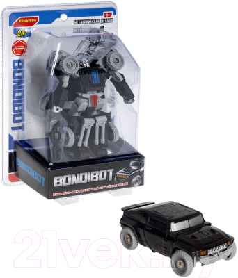 Робот-трансформер Bondibon Bondibot / ВВ6100 (черный)