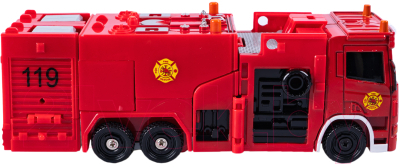Робот-трансформер Bondibon Bondibot Пожарная машина / ВВ6106 (красный)