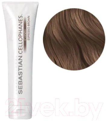 Крем-краска для волос Sebastian Cellophanes Тонирующая (300мл, двойной эспрессо)