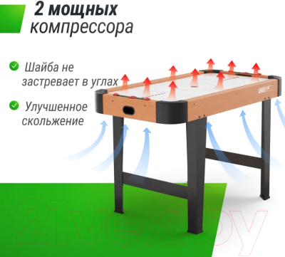 Изображение товара Аэрохоккей UNIX Line GTHU125X65WD