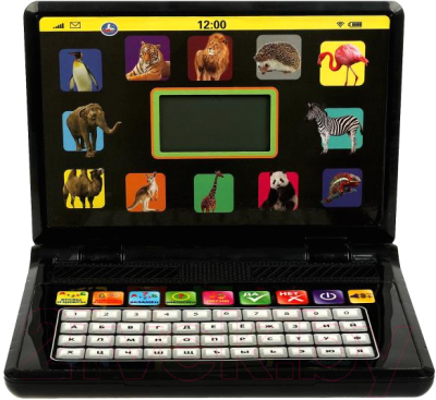 Развивающая игрушка Умка Компьютер с led-экраном Азбука / HT955-R3
