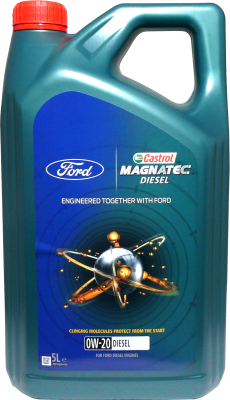 Моторное масло Ford Castrol Magnatec Diesel 0W20 / 15F73C (5л)