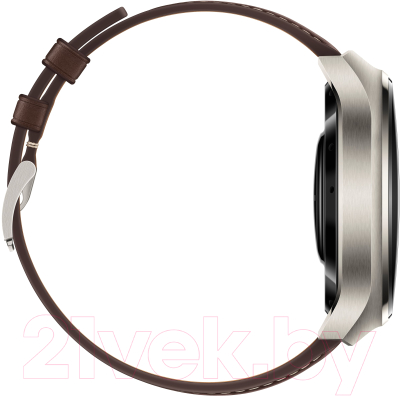 Изображение товара Умные часы Huawei 4 Pro Aerospace-Grade Titanium Case Brown Strap / MDS-AL00